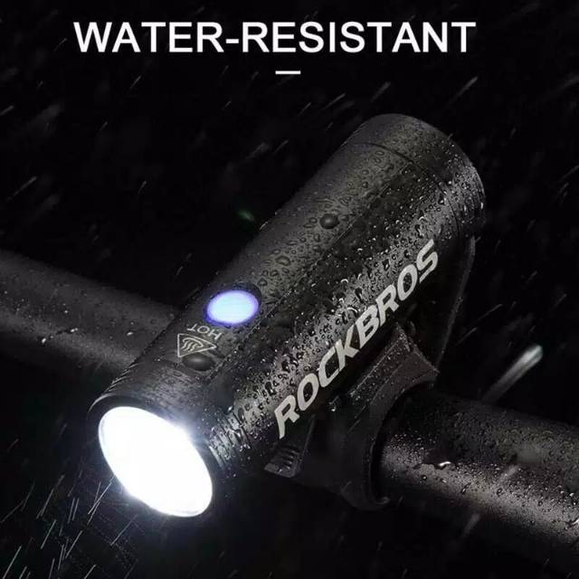 Lampu sepeda depan ROCKBROS 400 lumens dan 800 lumen rockbross