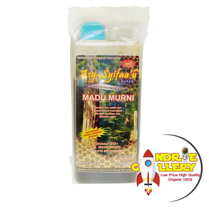 

Madu Murni Asy-Syifaa'u | Asy Syifau | Asy Syifaau 1000 gr | 1kg
