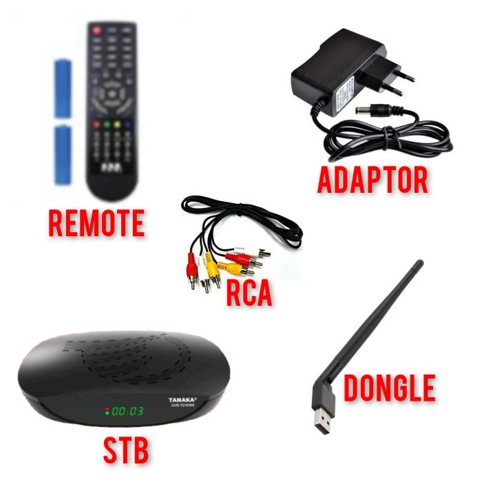 GROSIR SET TOP BOX TV DIGITAL TANAKA T2 NEW PRODUK BARU