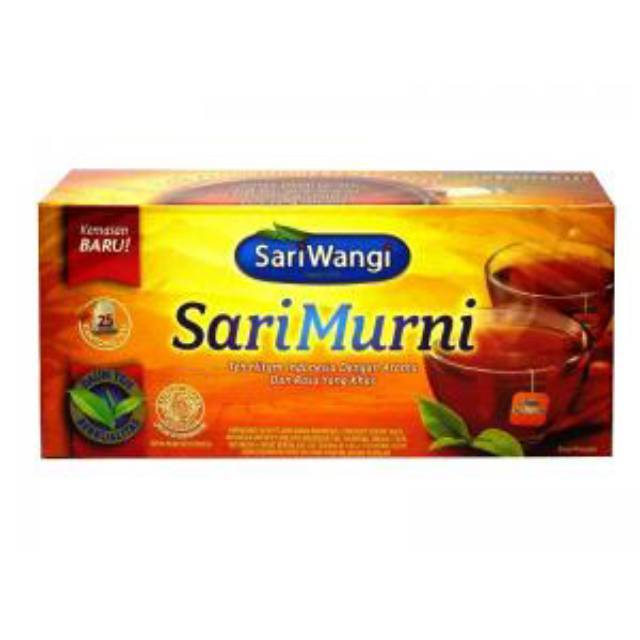 

Sariwangi teh SariMurni isi 25 celup