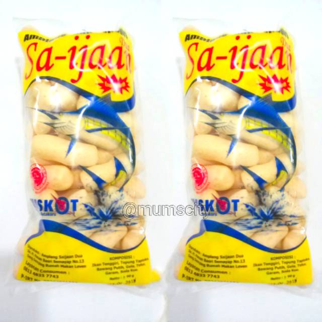 

Amplang Saijaan Ikan Tenggiri - Kemasan kecil