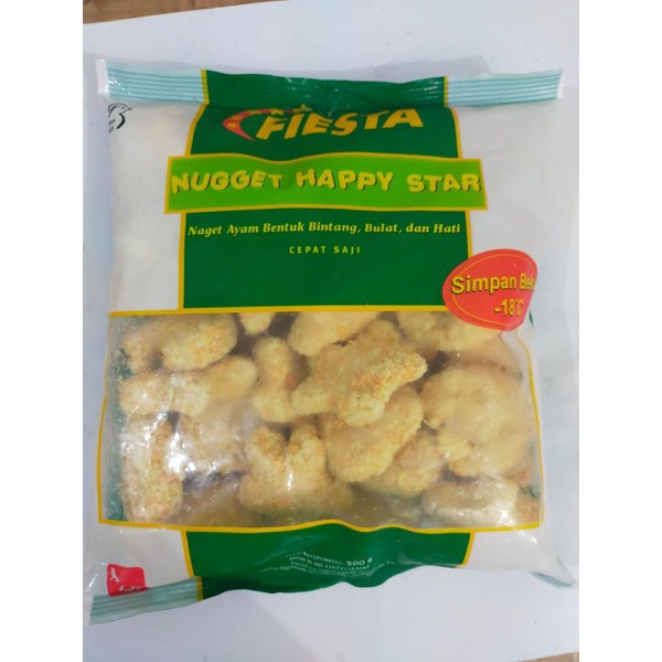 

Fiesta Chicken Nugget Happy star 500gr