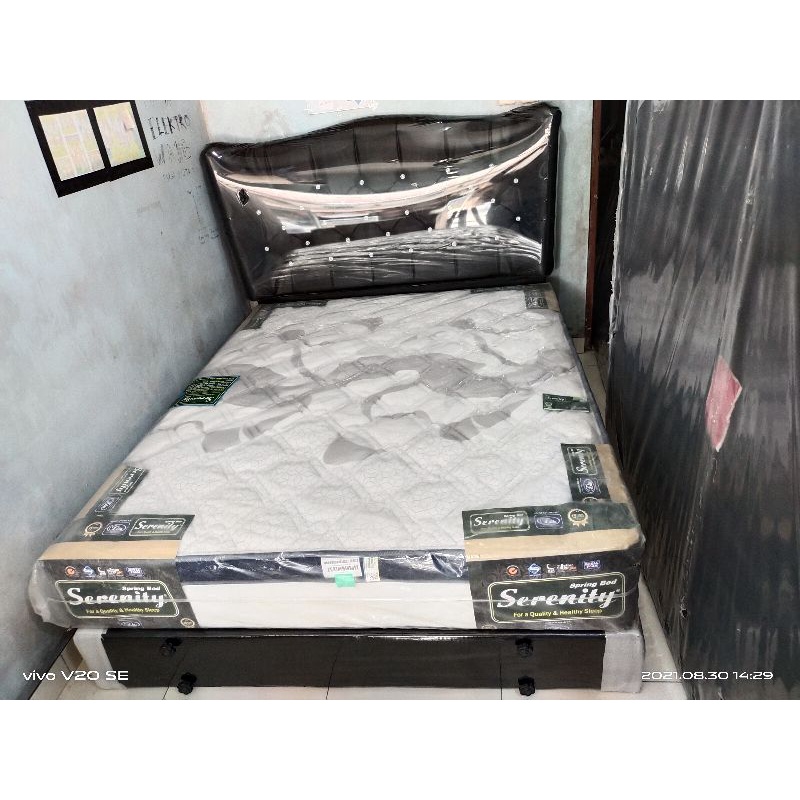 Promo PAKET HEMAT DIPAN JAGUAR+ SPRINGBED SERENITY ELLITE CENTURY