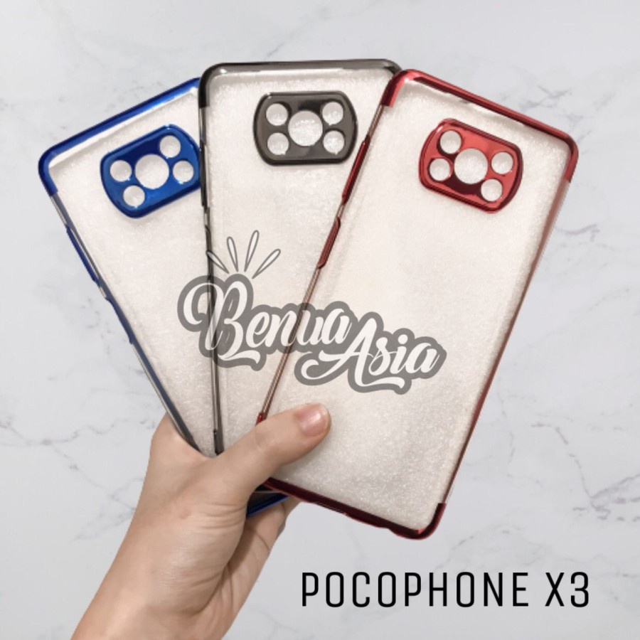 CASE PREMIUM SHINING CHROME XIAOMI POCOPHONE X3 - GA