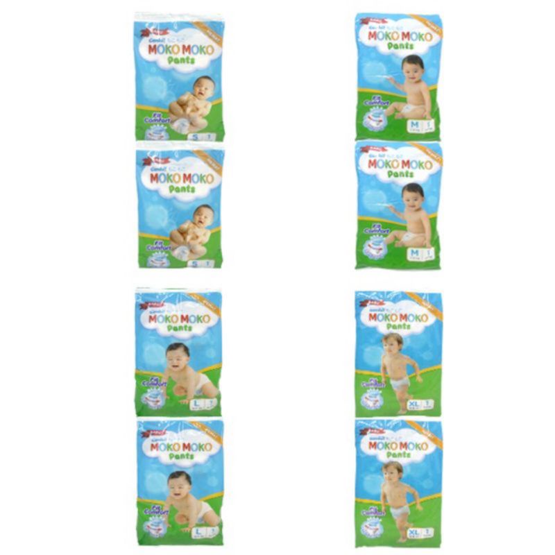 Genki Moko Moko Pants 6 Renteng/Sachet