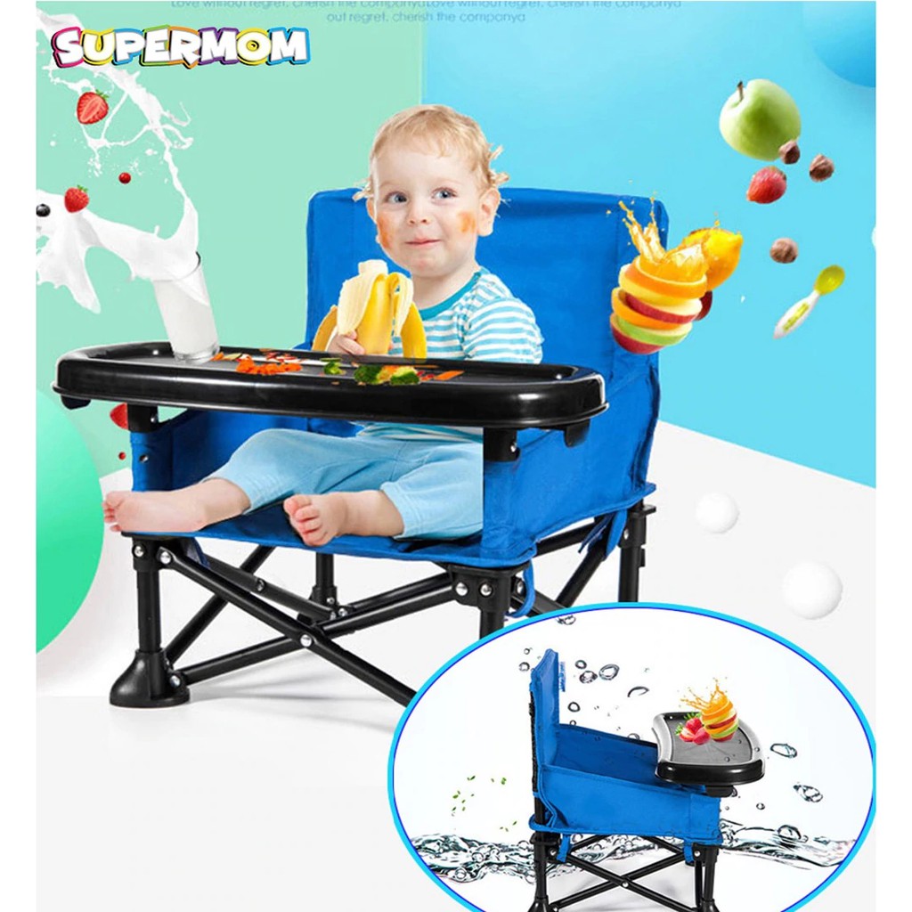 Peralatan Anak Baby Feeding Highchair Portable Kids Booster Chair