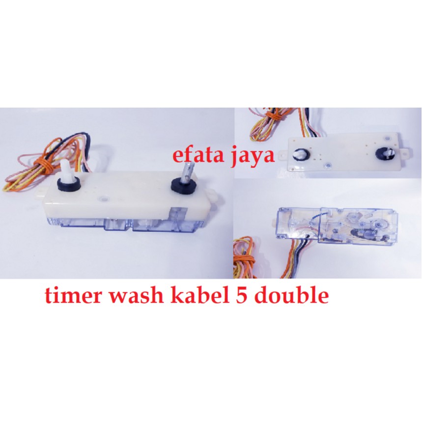 Timer Mesin Cuci 5 Kabel Double