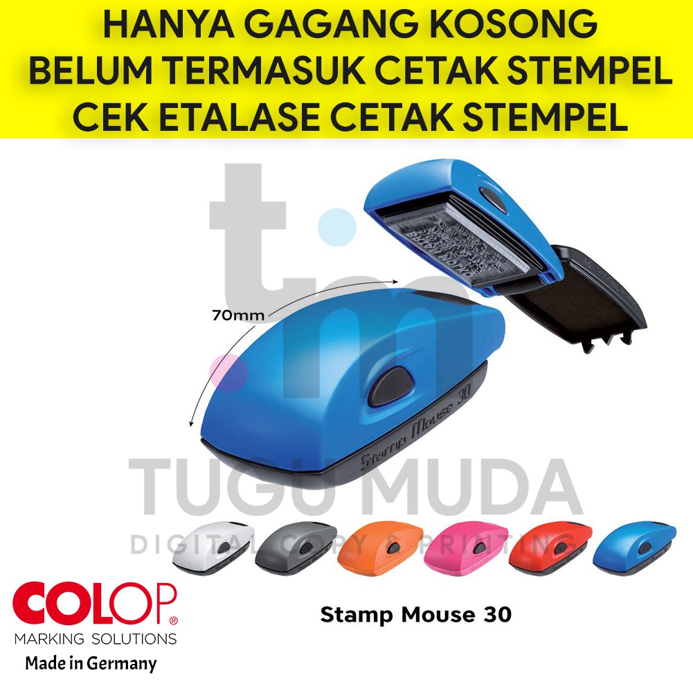 

Gagang Stempel Premium COLOP Stamp Mouse 30