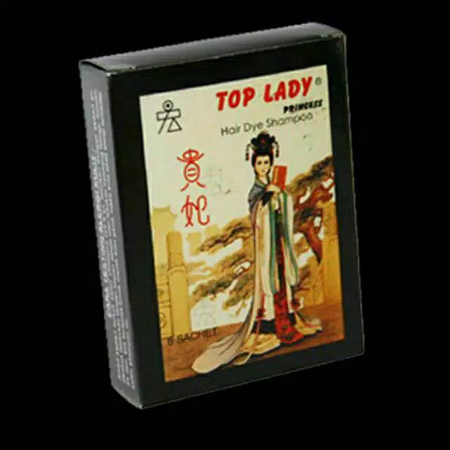Top Lady Hair Dye Shampoo - Top Lady Shampo - Semir Shampo