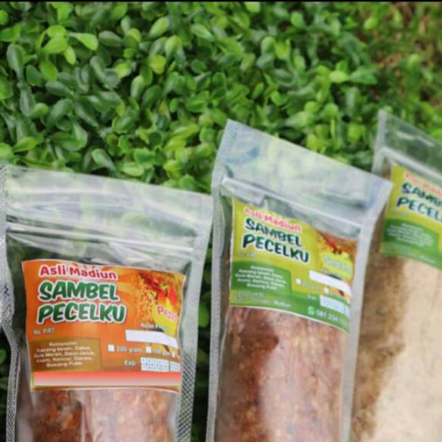 

Sambel Pecel Asli Madiun 500gr
