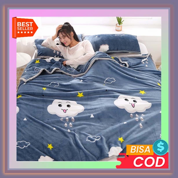 (Termurah) Selimut Slimut Dewasa Bonita 160X200 Premier Asli Tebal Jumbo ,,, Selimut Dewasa Halus Le