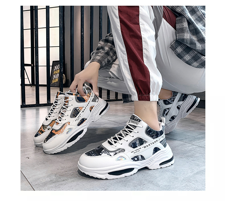 Sepatu Pria sneakers import trend 2021 men shoes