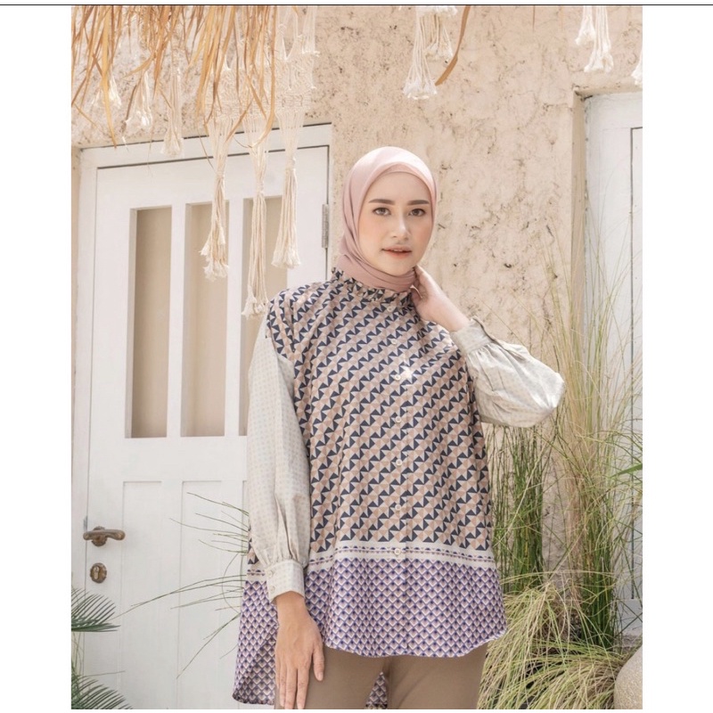 Suri Blouse Heaven Lights Pink Summer XL