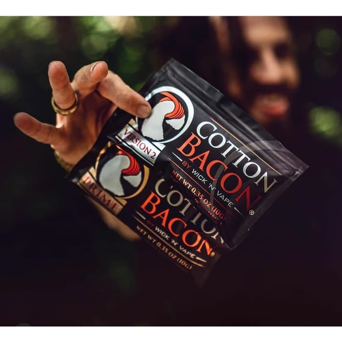 Cotton Bacon By Wick n Vape Authentic Kapas Vape Vapor Prime V2