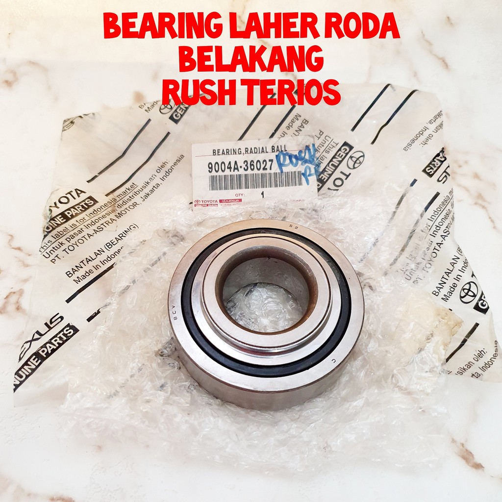 BEARING LAHER RODA BELAKANG RUSH TERIOS LAMA ORIGINAL