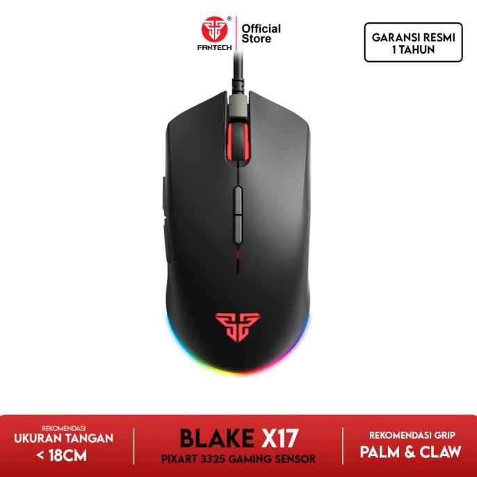 Fantech BLAKE X17 Mouse Gaming RGB - Hitam