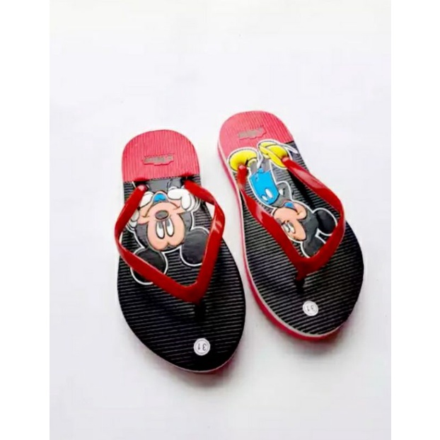 Arkn Sandal Anak Perempuam motip Mickey mouse