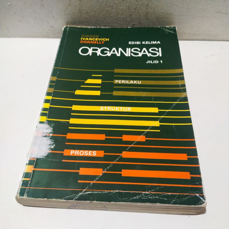 Buku Obral Super Murah - Buku ORGANISASI: Perilaku Struktur Proses