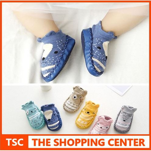 TSC - Kaos Kaki Korea Bayi / Prewalker Bayi Anti Slip / Kaos Kaki Anti Slip