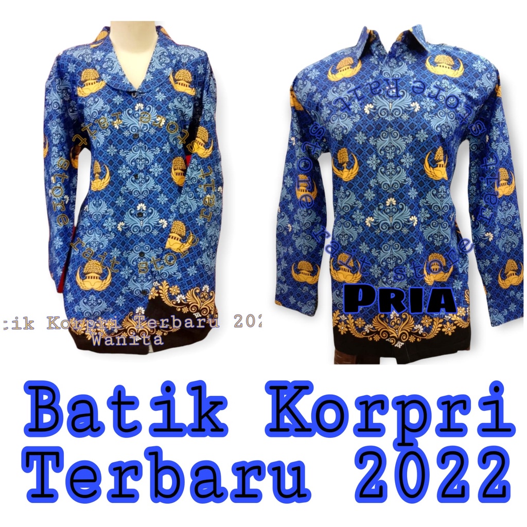 BATIK KORPRI MOTIF TERBARU 2022