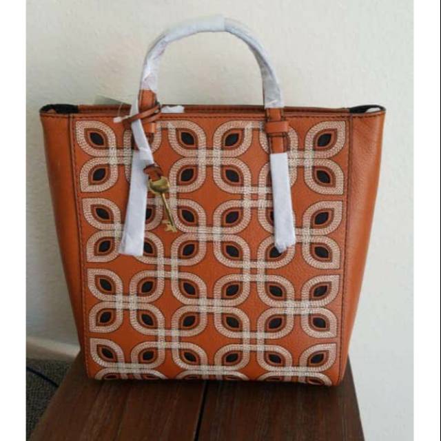 tas fossil camilla small convertible backpack embroidery