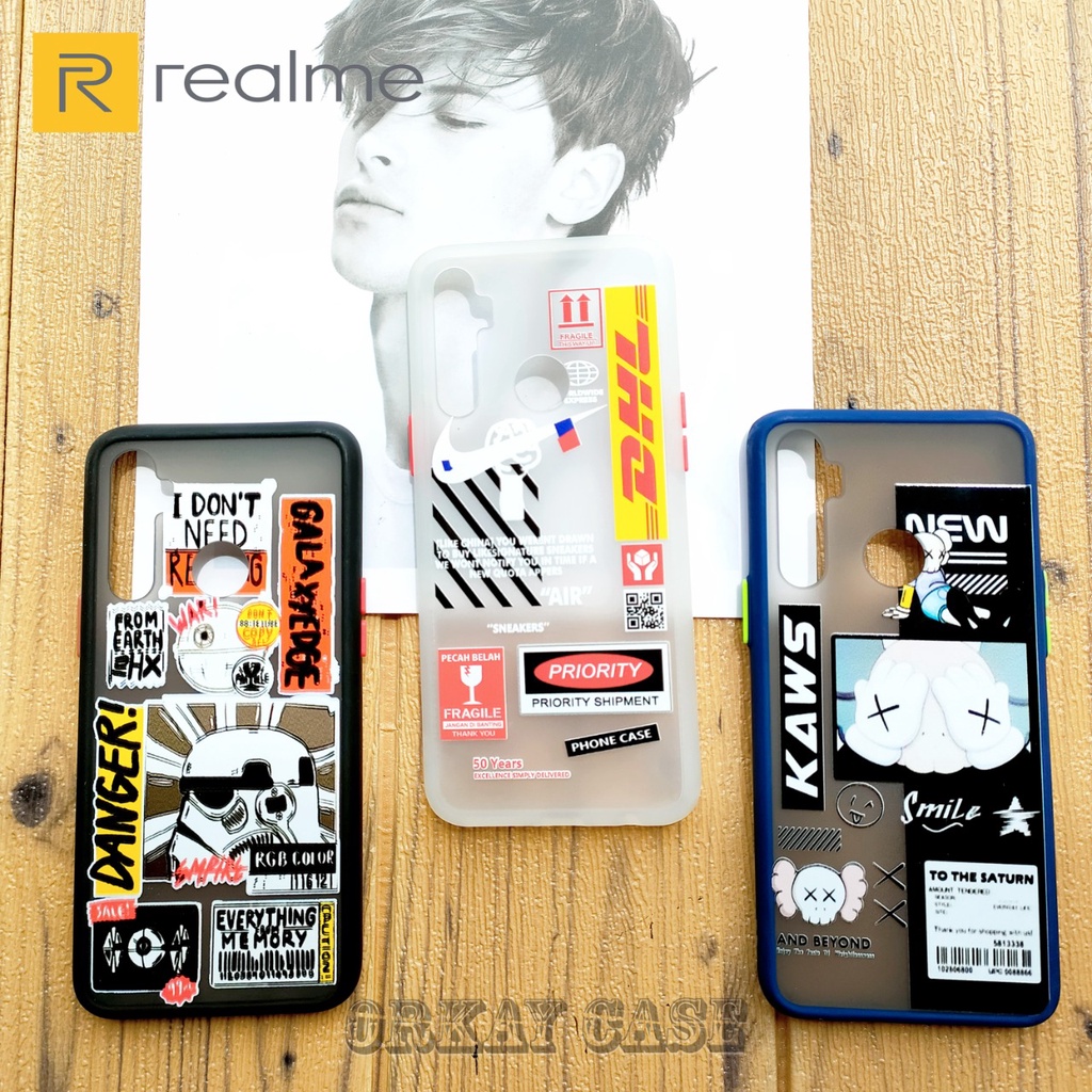 HardCase Motif Realme 5i C3 C17 C11 C15
