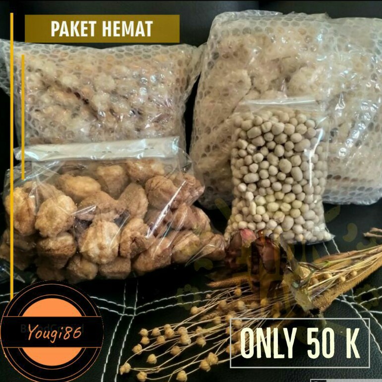 

Paket 50 ribu toping baso aci lengkap Dan hemat