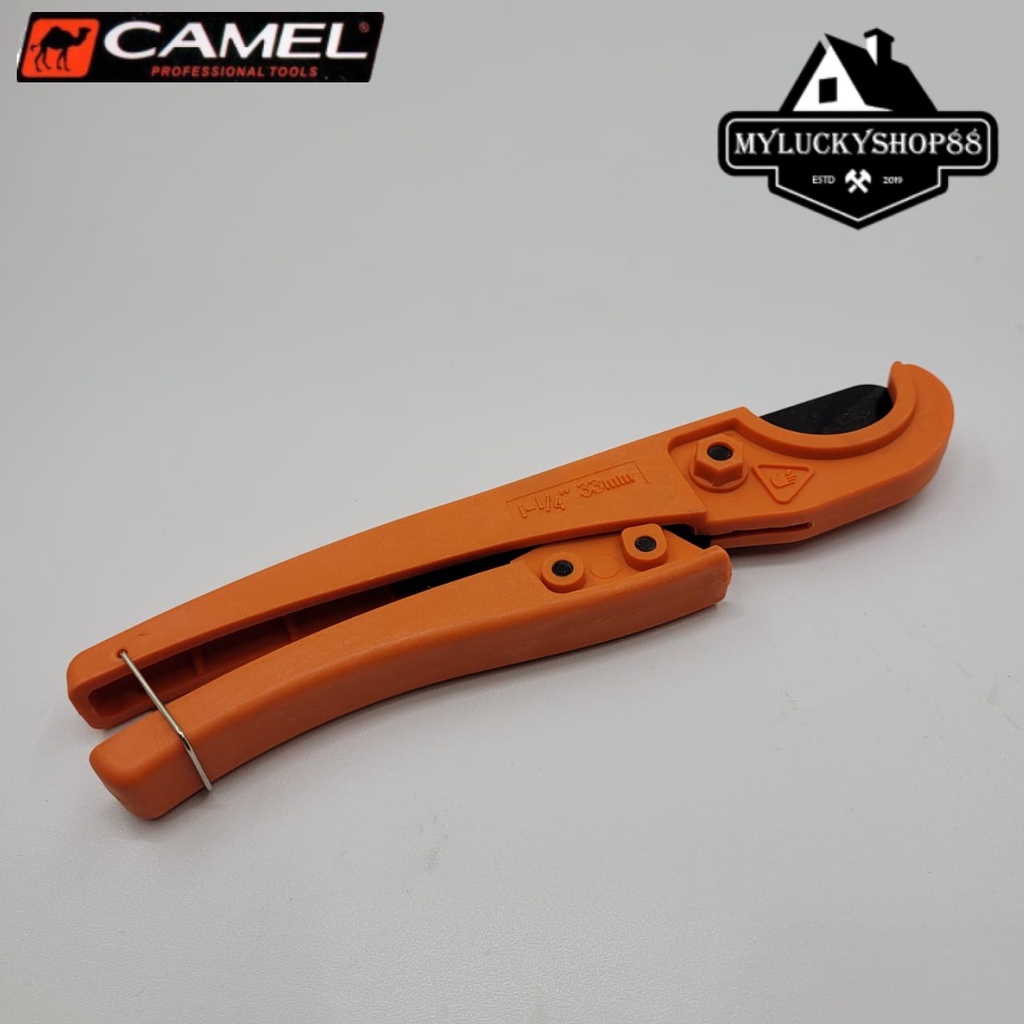 Camel Gunting Pipa PVC 33mm Pipe Cutter Tang Potong Paralon Hose 33 mm