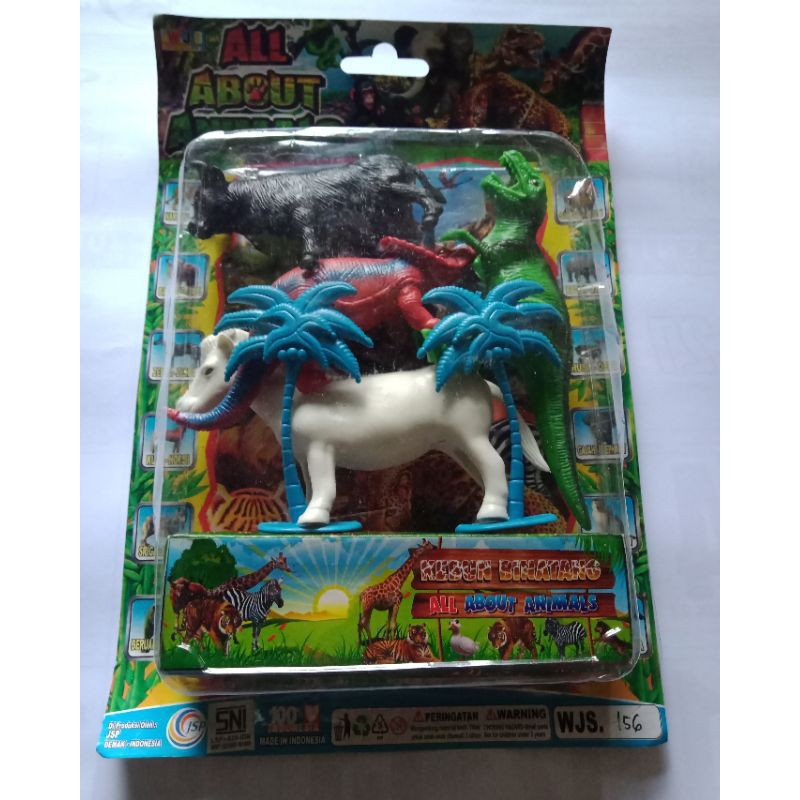 Mainan Anak Hewan Hewanan /Mainan Set Hewan Hewanan / Hewan Plastik / Hewan Mainan