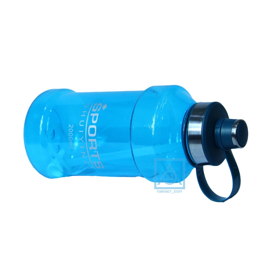 NEW BOTOL MINUM SPORT JUMBO 2000 ml KODE 8853 BOTOL MINUM 2 LITER