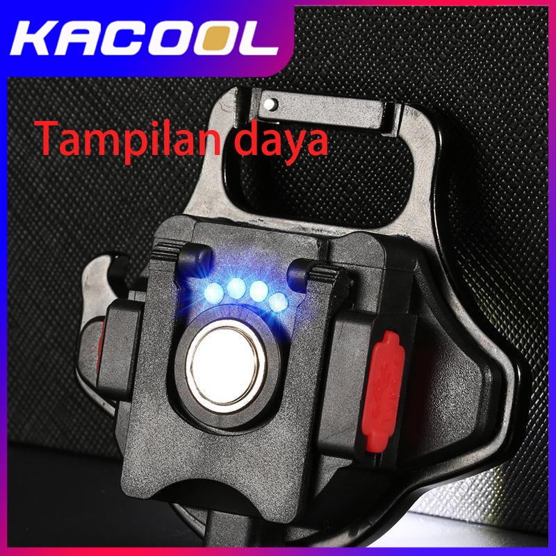 Baru Multifungsi Mini Gantungan Kunci Lampu COB Lampu Kerja Perbaikan Lampu Ultra Kecil Portabel Lampu Darurat Outdoor Camping