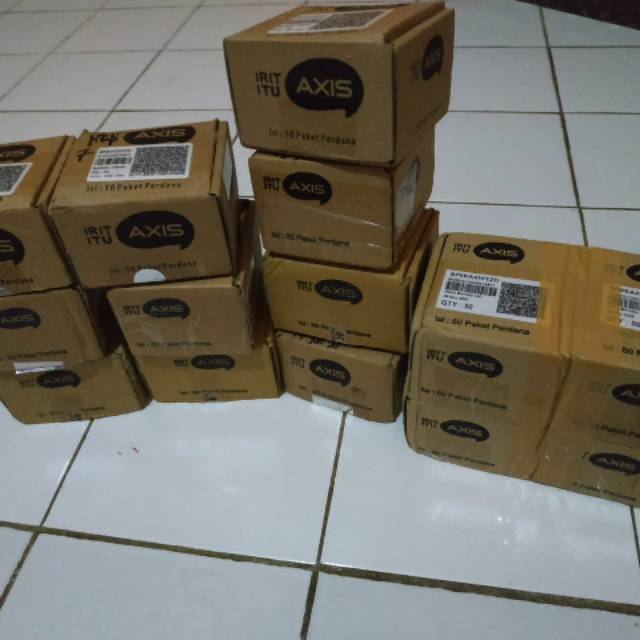 50 pcs - Axis OTP aktif 12 Digit Acak ex BL