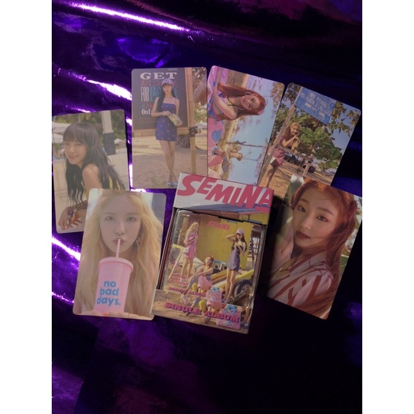 gugudan kihno album semina sejeong mina nayoung photocard