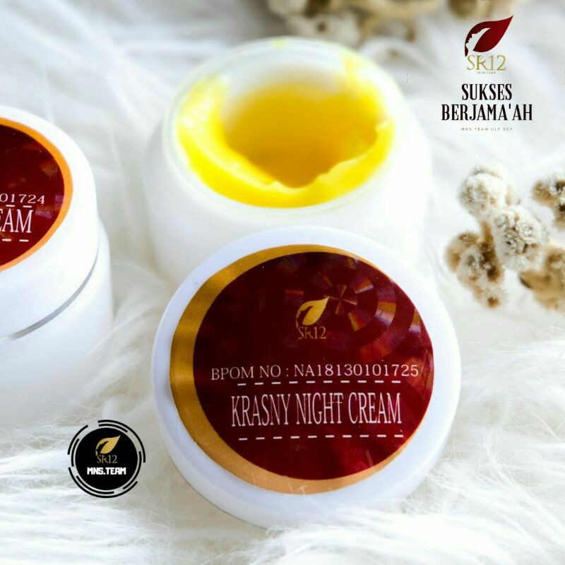 

SR12 KRASNY NIGHT CREAM 10 GRAM
