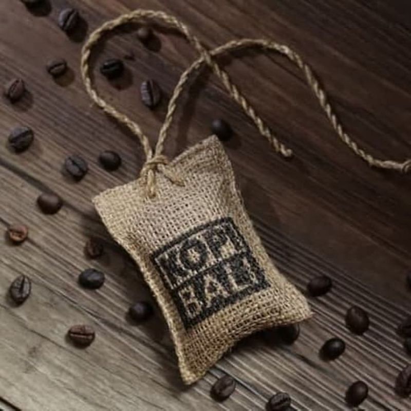 ✨NAGIHI✨ Pengharum Pewangi Gantungan Mobil Biji KOPI BALI Parfum Ruangan Aroma Coffee