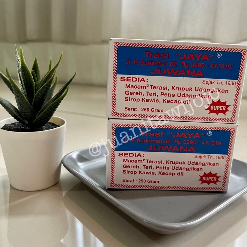 

Terasi / Trasi Toko Jaya Kualitas Super 250 gr