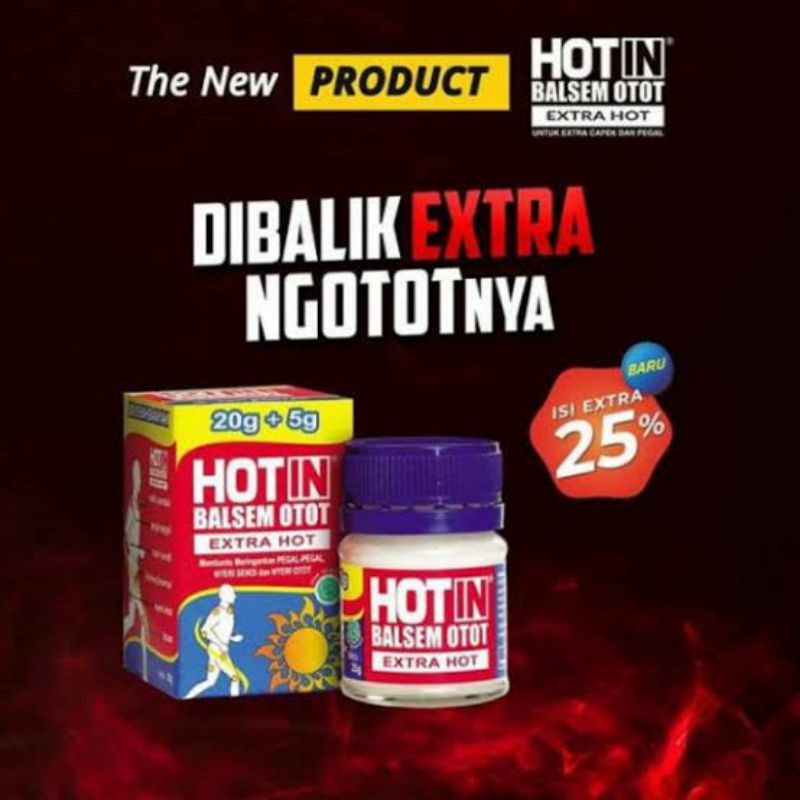 HOT IN CREAM BALSEM 20+5G