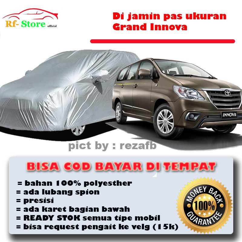 INNOVA body Cover mobil / Sarung Mobil Grand Innova toyota innova