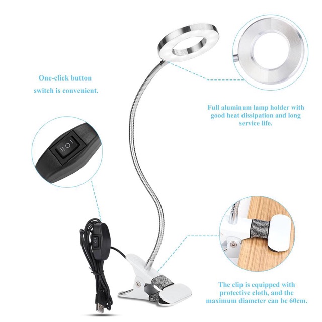 LED LAMP LAMPU FOR EYELASH BULU MATA TANAM USB SULAM ALIS LASH LIFT