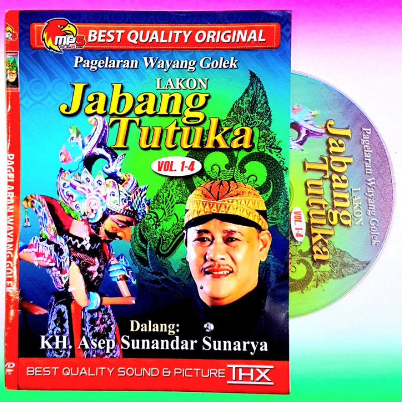 Kaset DVD Mp5 Pagelaran Wayang Golek Asep Sunandar Lakon Jabang Tutuka Terlaris