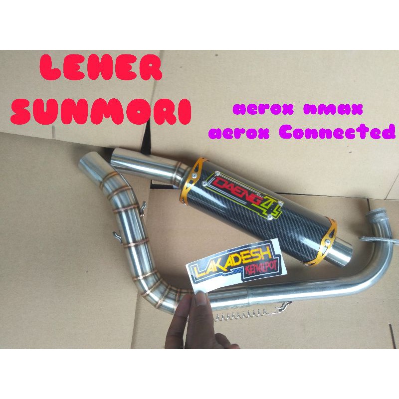 Knalpot daeng cobra ngacung Mio Mio J beat freego Vario 150 Scoopy aerox nmax  dll