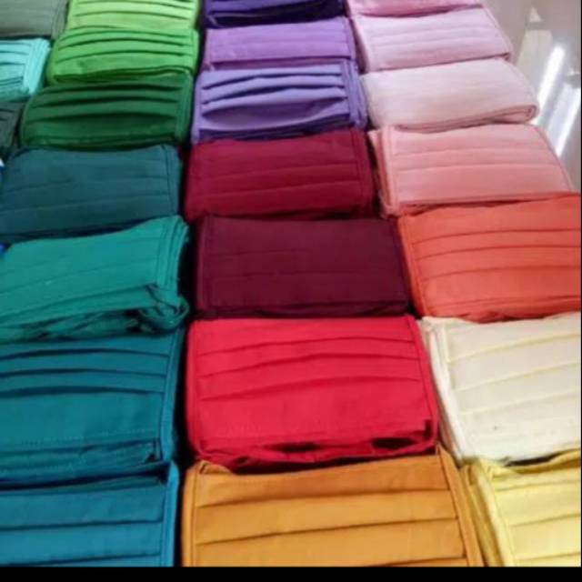 Masker kain untuk hijab || Masker Scuba