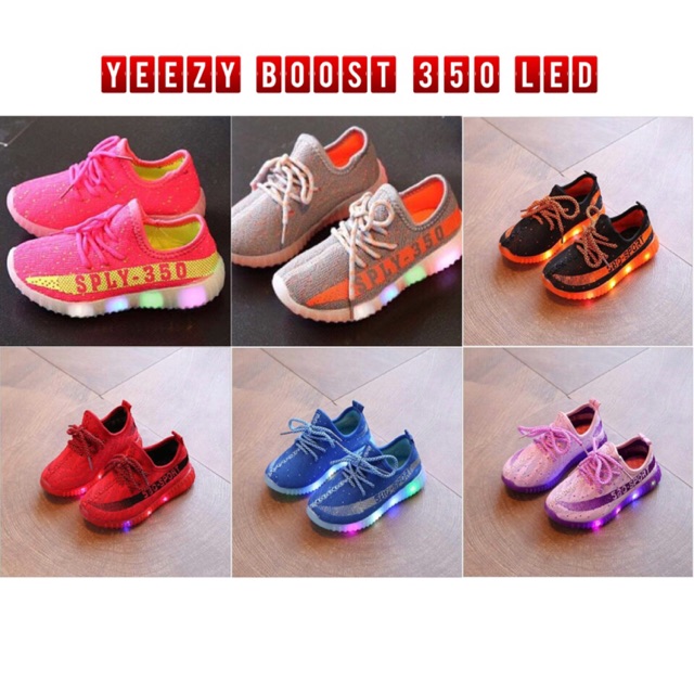Sepatu Anak - YEEZY BOOST 350 LED