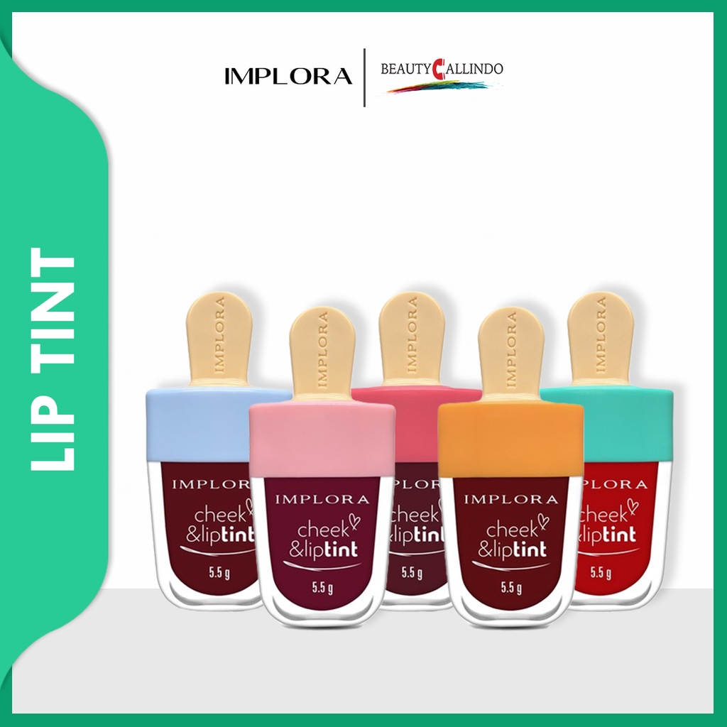 Implora Cheek &amp; Lip Tint | Lip Tint Bibir | Blush on