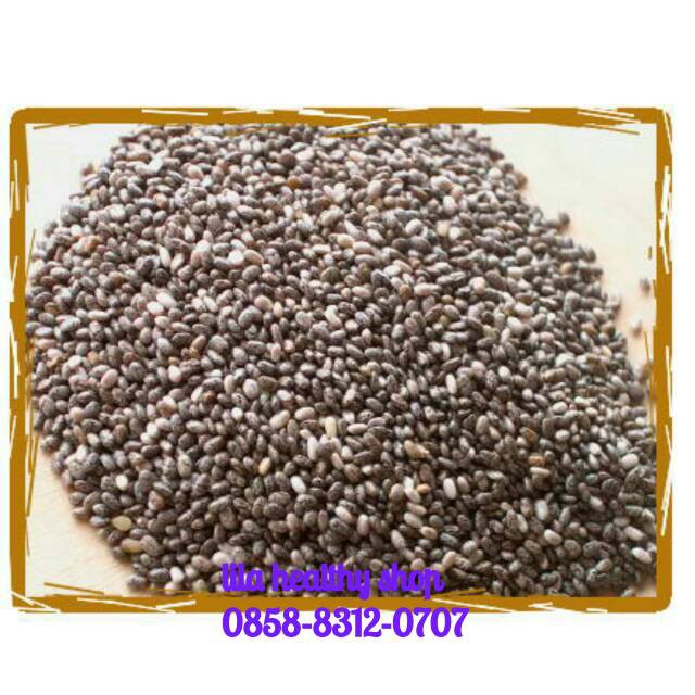 

ORGANIC BLACK CHIA SEEDS 1kg