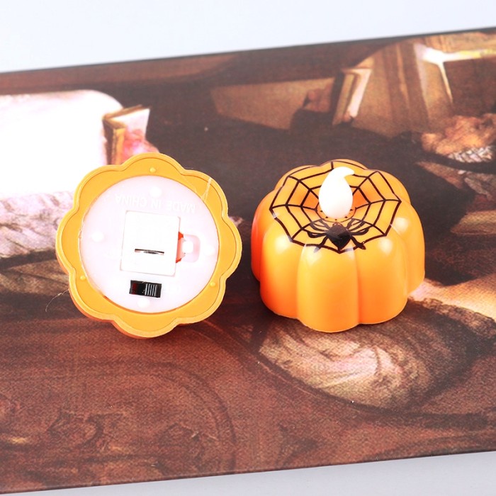 Lampu Dekorasi Labu Halloween Murah Hiasan Pesta Haloween Pumpkin LED