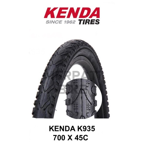 Ban Luar Sepeda Kenda 700x45c / Ban Luar Kenda 700 x 45c Hybrid Urban