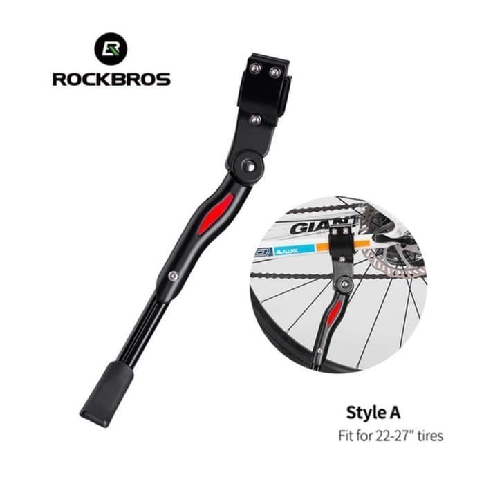 Standar Sepeda Rockbros MTB Sepeda Lipat Alumunium Alloy Adjustable