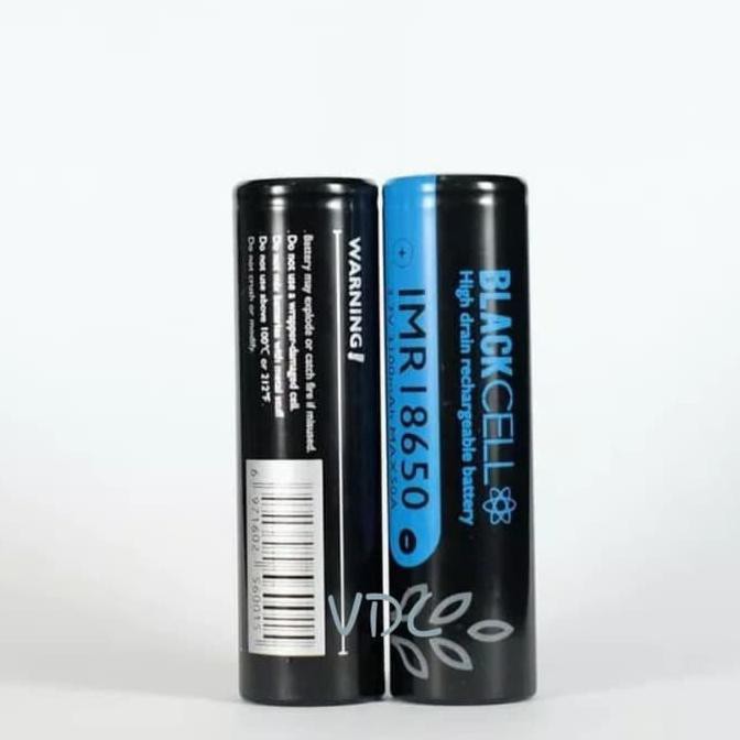 BATTERY BLACKCELL 18650 3100MAH 50A AUTHENTIC - BATERAI BATERE BATRE