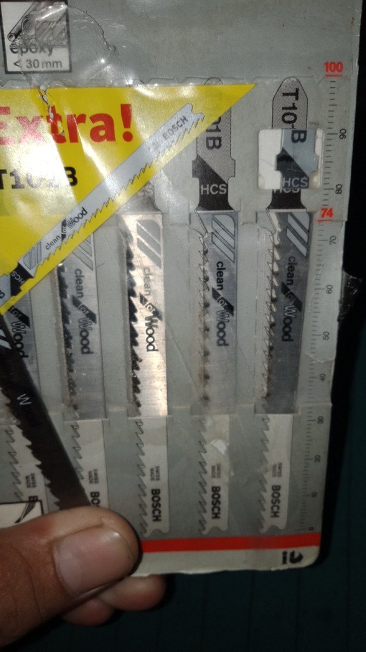 Bosch Mata Jigsaw Kayu T101b Mata Gergaji Jig Saw